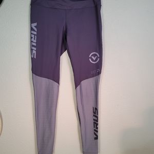 VIRUS ECO21 TECH PANTS BIOCERAMIC ™  COMPRESSION LEGGINGS SZ S